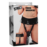 Forced Orgasm Wand Holder Belt for Enhanced Intimate Pleasure Black Electric Massager